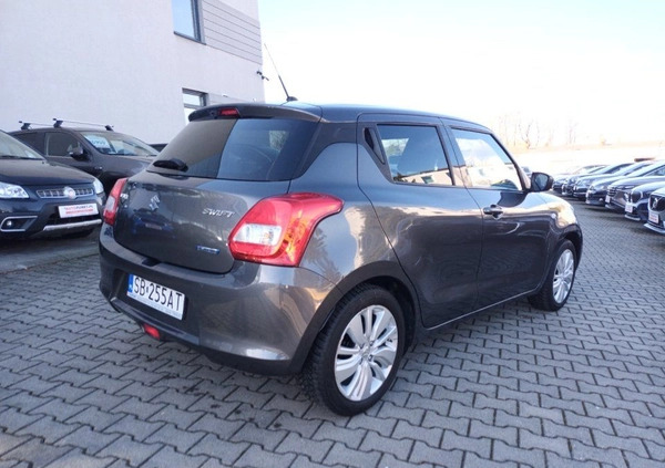 Suzuki Swift cena 55900 przebieg: 87290, rok produkcji 2020 z Biała małe 37